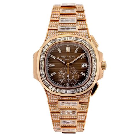 patek philippe nautilus mens watch|Patek Philippe full diamond.